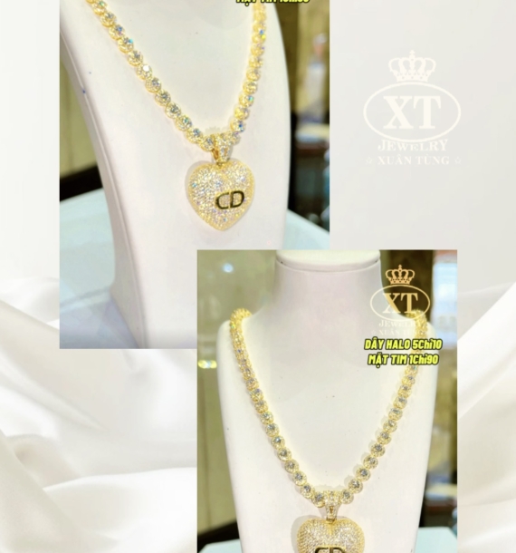 Dây chuyền Tim 