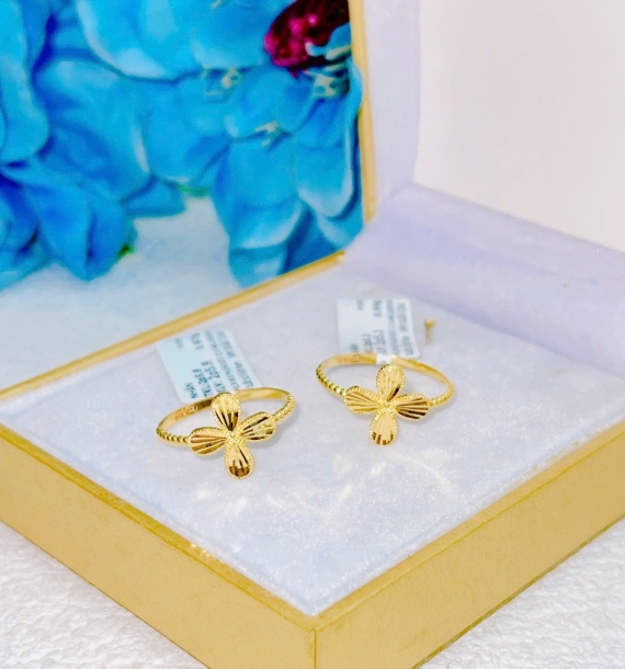 Nhẫn vàng vàng 610 - 2