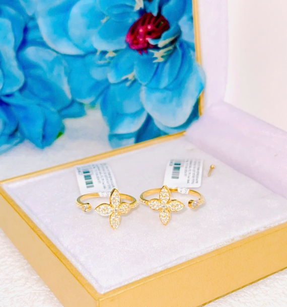 Nhẫn vàng vàng 610 - 5