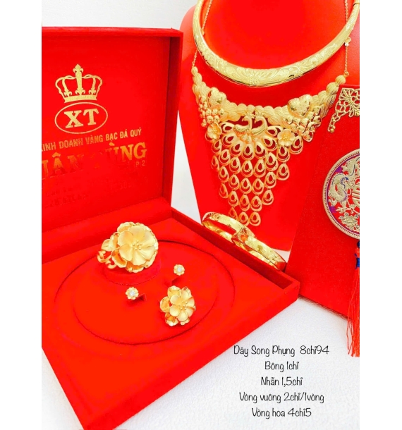 Bộ trang sức vàng cưới - 7