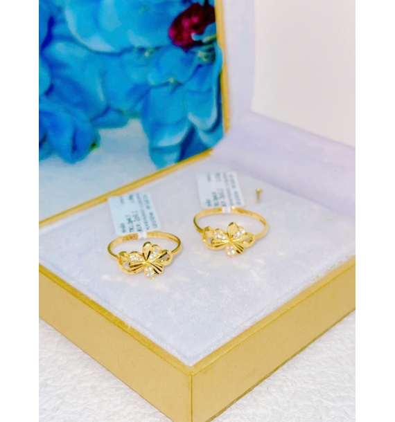 Nhẫn vàng vàng 610 - 8