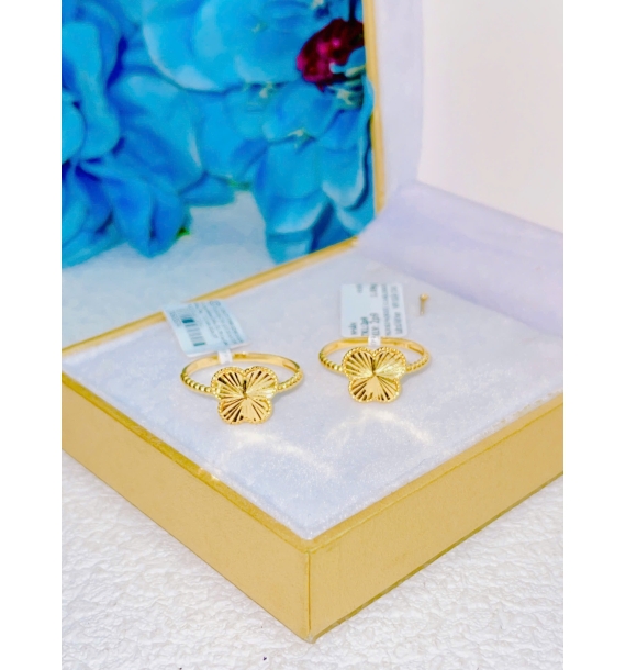 Nhẫn vàng vàng 610 - 10