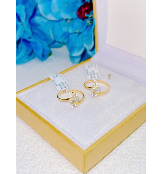 Nhẫn vàng vàng 610 - 15